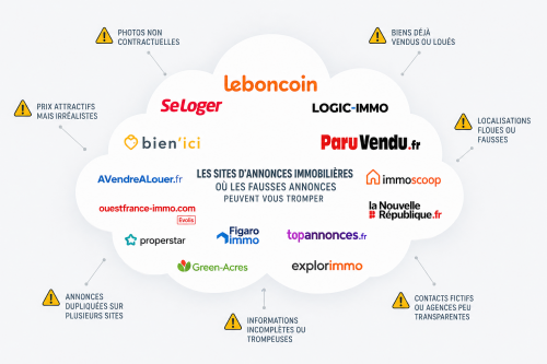 Le fléau des fausses annonces immobilières sur les portails en ligne